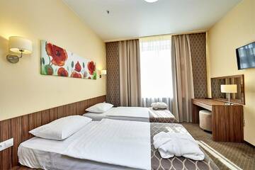 Делюкс - двухкомнатный в Гостинице Россия